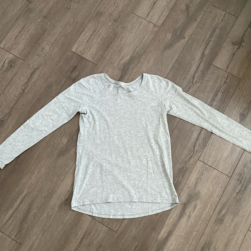 lululemon Grey Long Sleeve Shirt
